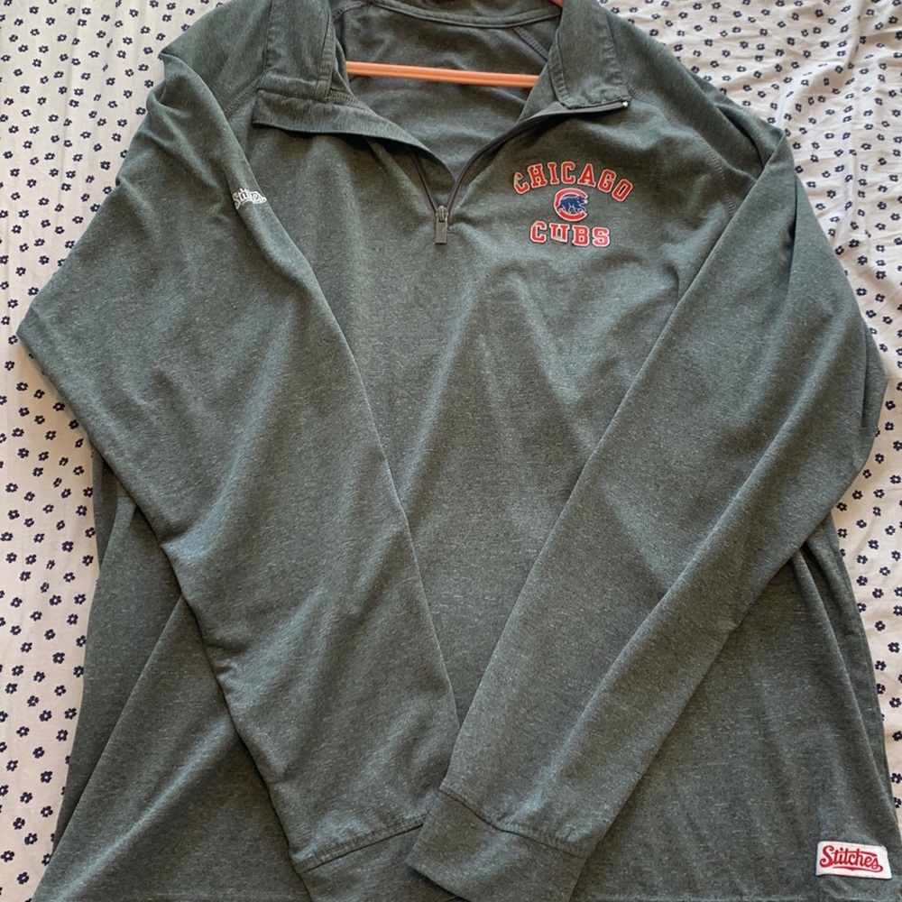 Chicago Cubs half zip (workout material) 🐻💙